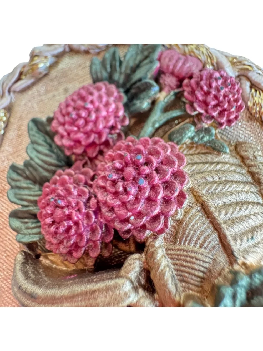 Vintage flower basket